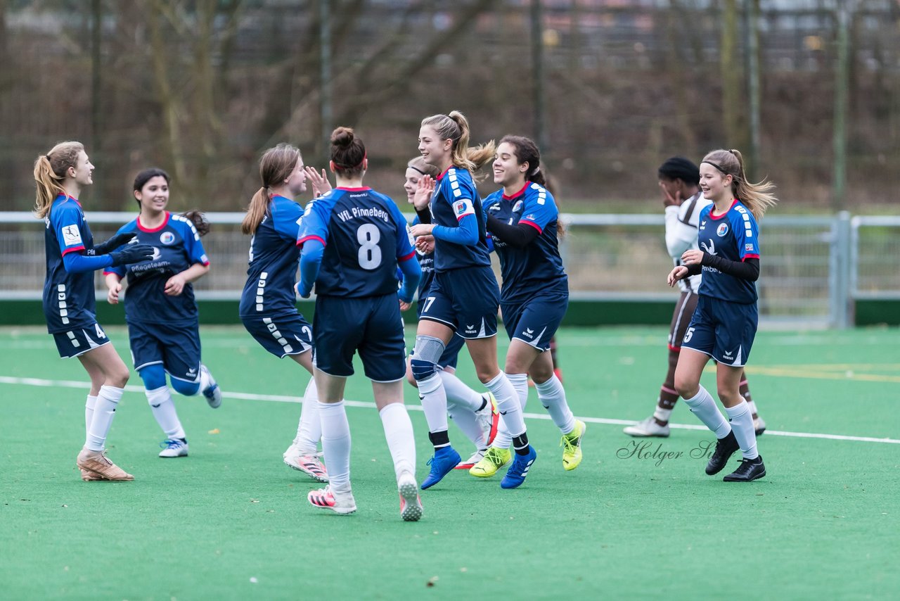 Bild 285 - wBJ VfL Pinneberg - St. Pauli : Ergebnis: 7:0 (Abbruch)